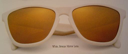 Frogskins (Gen 1) in White / Bronze Mirror