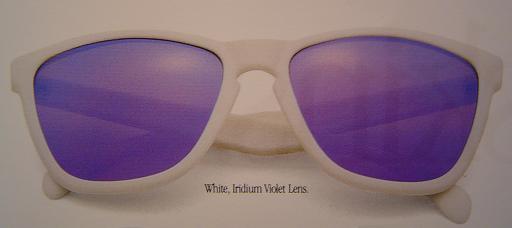 Frogskins (Gen 1) in White / Violet Iridium