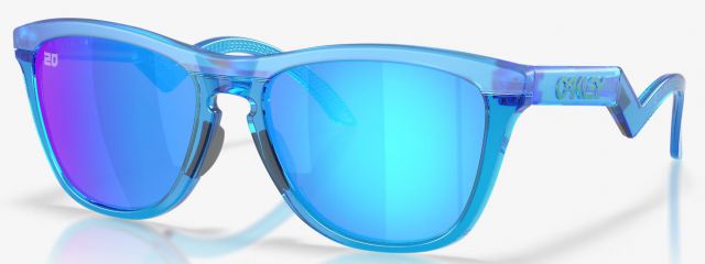 Frogskins Hybrid in Matte Acid Blue / Prizm Sapphire Iridium