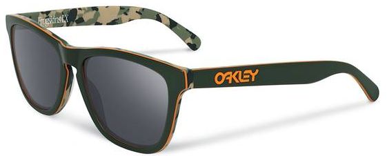 Frogskins LX in Matte Green Camo / Black Iridium