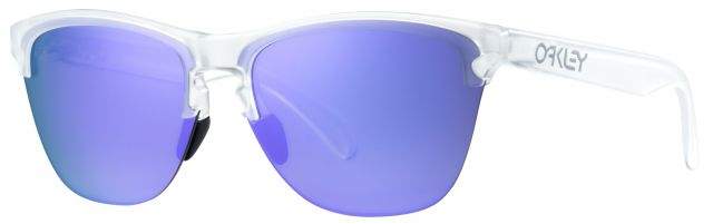 Frogskins Lite in Matte Clear / Violet Iridium