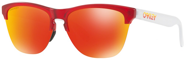 Frogskins Lite in Matte Translucent Red / Prizm Ruby Iridium
