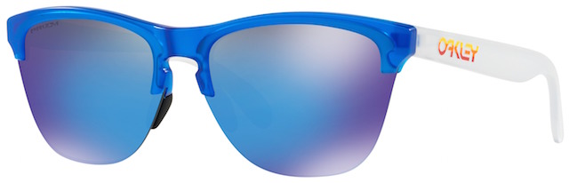Frogskins Lite in Matte Translucent Sapphire / Prizm Sapphire Iridium