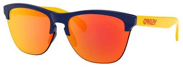 Frogskins Lite in Snapback Navy / Prizm Ruby Iridium