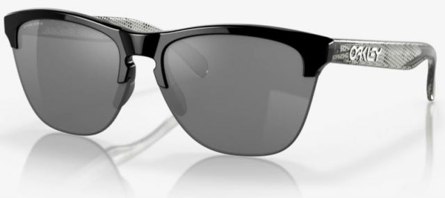Frogskins Lite in Polished Black / Prizm Black Iridium