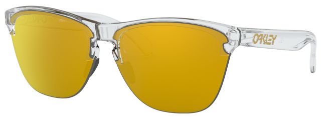 Frogskins Lite in Polished Clear / 24K Gold Iridium