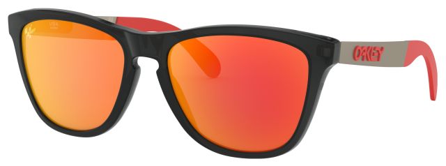 Frogskins Mix in Matte Black Ink / Prizm Ruby Iridium
