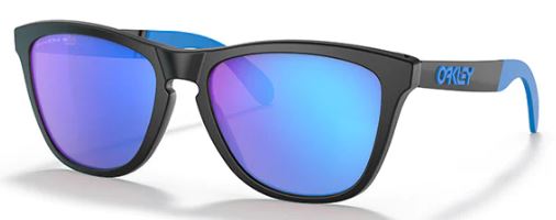 Frogskins Mix in Matte Black / Prizm Sapphire Iridium Polarized