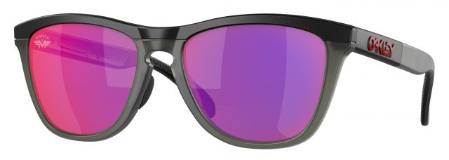 Frogskins Range in Matte Black/Matte Grey Smoke / Prizm Road