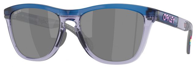 Frogskins Range in Matte Transparent Blue / Prizm Black Iridium