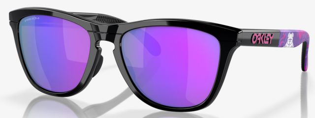 Frogskins Range in Polished Black / Prizm Violet
