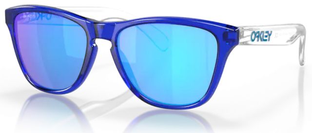 Frogskins XS in Crystal Blue / Prizm Sapphire Iridium