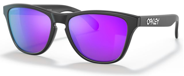 Frogskins XS in Matte Black / Prizm Violet Iridium
