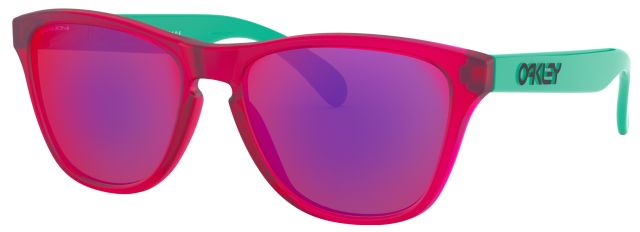 Frogskins XS in Matte Translucent Crystal Pink / Prizm Road