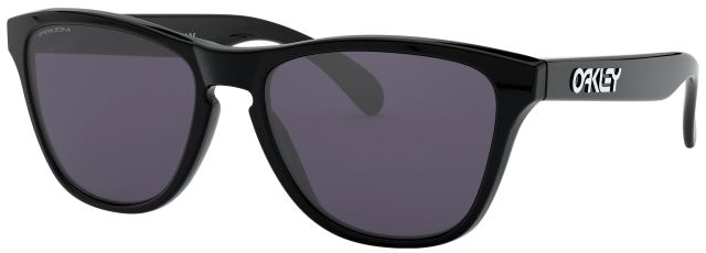 Frogskins XS in Polished Black / Prizm Grey
