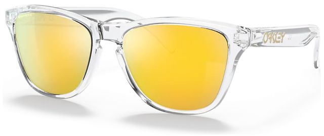 Frogskins XS in Polished Clear / Prizm 24k Gold Polarized