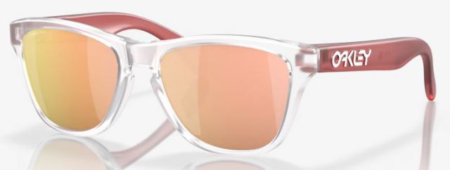 Frogskins XXS in Matte Clear / Prizm Rose Gold