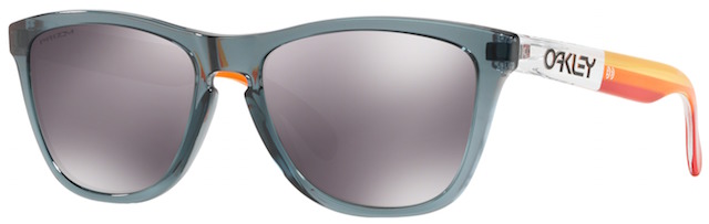 Collectors Frogskins in Crystal Black w/Print / Prizm Black Iridium