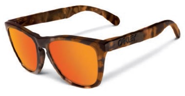Collectors Frogskins in Matte Brown Tortoise / Fire Iridium