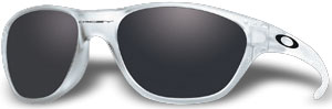 New Frogskins in Matte Clear / Black Iridium