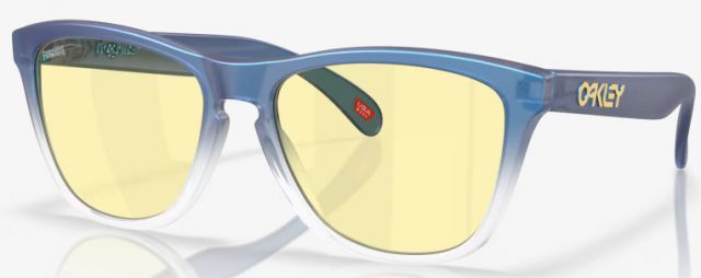 Collectors Frogskins in Matte Cyan/Blue/Clear Shift Fade / Prizm Gaming 2.0