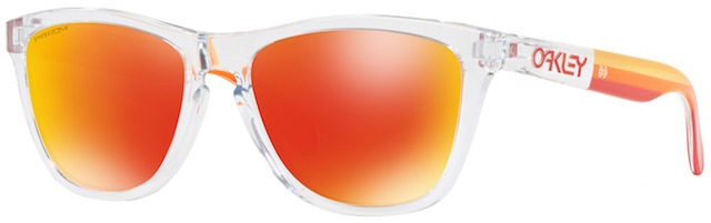 Collectors Frogskins in Polished Clear / Prizm Ruby Iridium