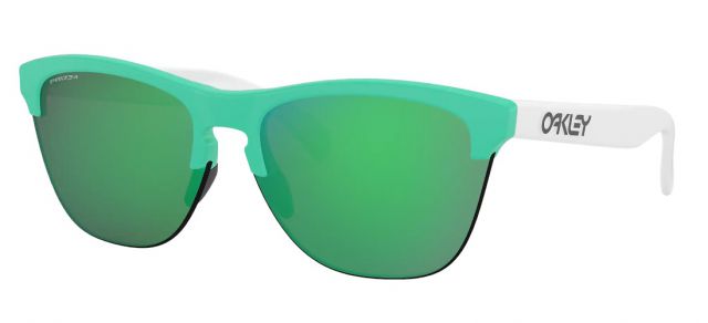 Frogskins Lite in Matte Celeste / Prizm Jade Iridium