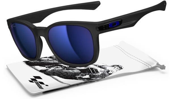Garage Rock in Matte Black / Ice Iridium Polarized
