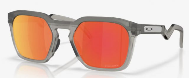 HSTN SQ in Matte Grey Smoke / Prizm Ruby