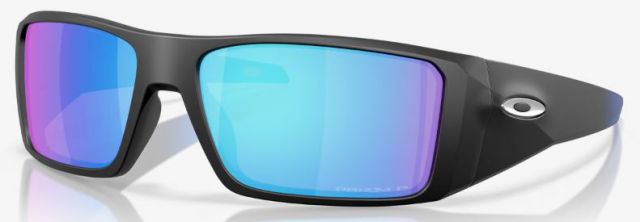 Heliostat in Matte Black / Prizm Sapphire Iridium Polarized