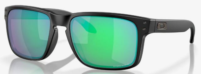 Holbrook (AF) in Matte Black Ink / Prizm Jade Iridium