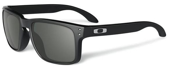 Holbrook (AF) in Polished Black / Dark Grey