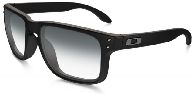 Holbrook in Matte Black / Black-Clear Gradient