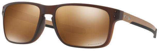 Holbrook Mix in Matte Rootbeer / Prizm Tungsten Polarized