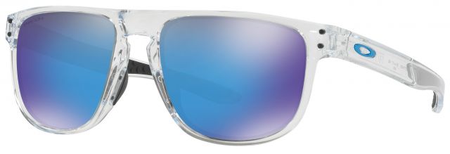 Holbrook R in Polished Clear / Prizm Sapphire Iridium
