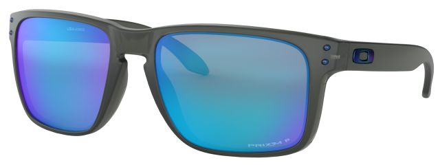 Holbrook XL in Gray Smoke / Sapphire Iridium Polarized