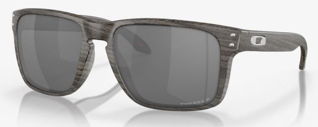 Holbrook XL in Woodgrain / Prizm Black Iridium Polarized