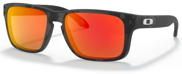 Holbrook XS in Matte Black Camo / Prizm Ruby