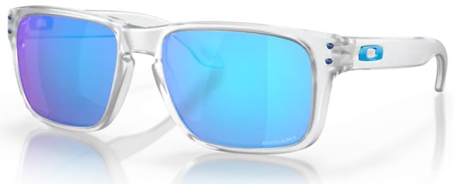 Holbrook XS in Matte Clear / Prizm Sapphire Iridium