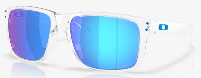 Holbrook XXL (AF) in Polished Clear / Prizm Sapphire Iridium Polarized