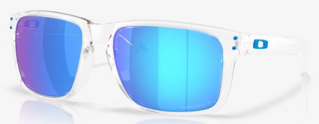 Holbrook XXL in Polished Clear / Prizm Sapphire Iridium Polarized