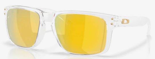 Holbrook in Clear / Prizm 24k Polarized