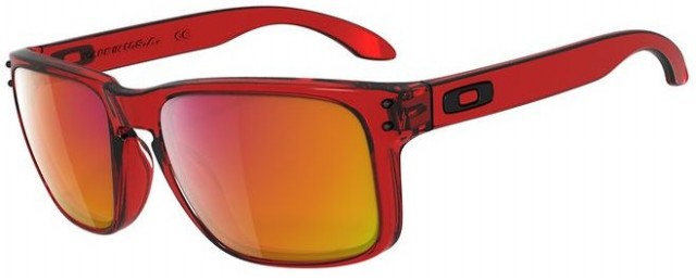 Holbrook in Crystal Red / Ruby Iridium
