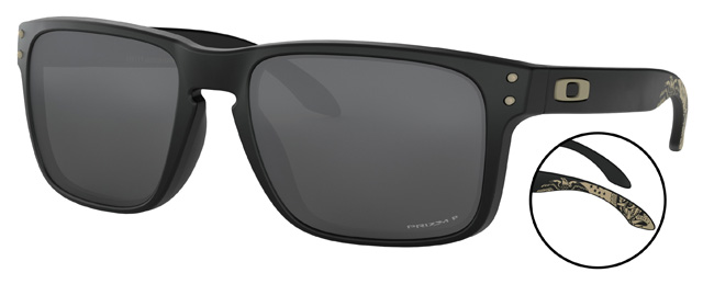 Holbrook in Matte Black / Prizm Black Iridium Polarized