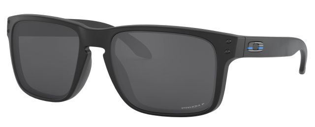 Holbrook in Matte Black - Tonal Thin Blue Line / Prizm Black Iridium Polarized