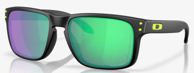 Holbrook (AF) in Matte Black / Prizm Road Jade