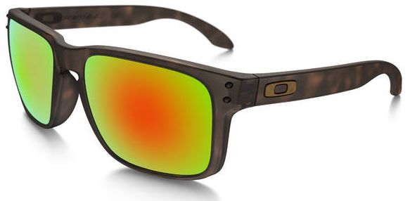 Holbrook in Matte Brown Tortoise / Fire Iridium