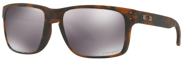 Holbrook in Matte Brown Tortoise / Prizm Black Iridium