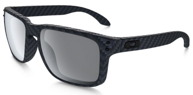 Holbrook in Matte Carbon Fiber / Black Iridium Polarized