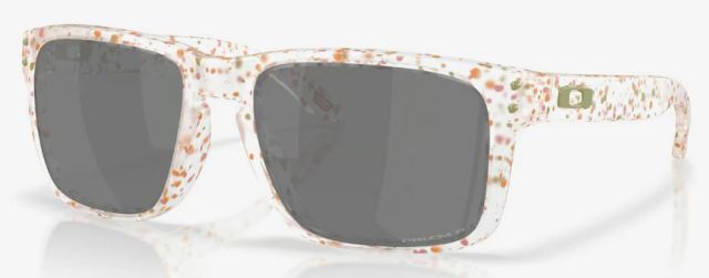 Holbrook in Matte Clear Terrazzo / Prizm Black Iridium Polarized